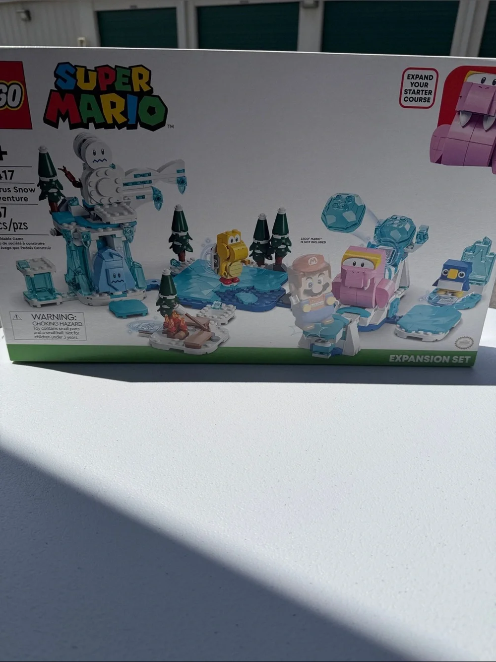 Lego Super Mario Fliprus SnowAdventure Expansion Set - Blue, White, Pink, Yellow